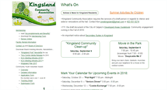 Desktop Screenshot of kingslandcommunity.ca
