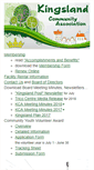 Mobile Screenshot of kingslandcommunity.ca