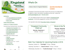 Tablet Screenshot of kingslandcommunity.ca